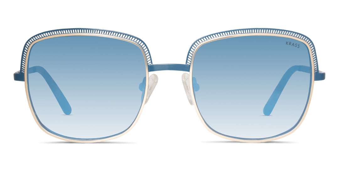 Amalfi - Gold/Blau matt