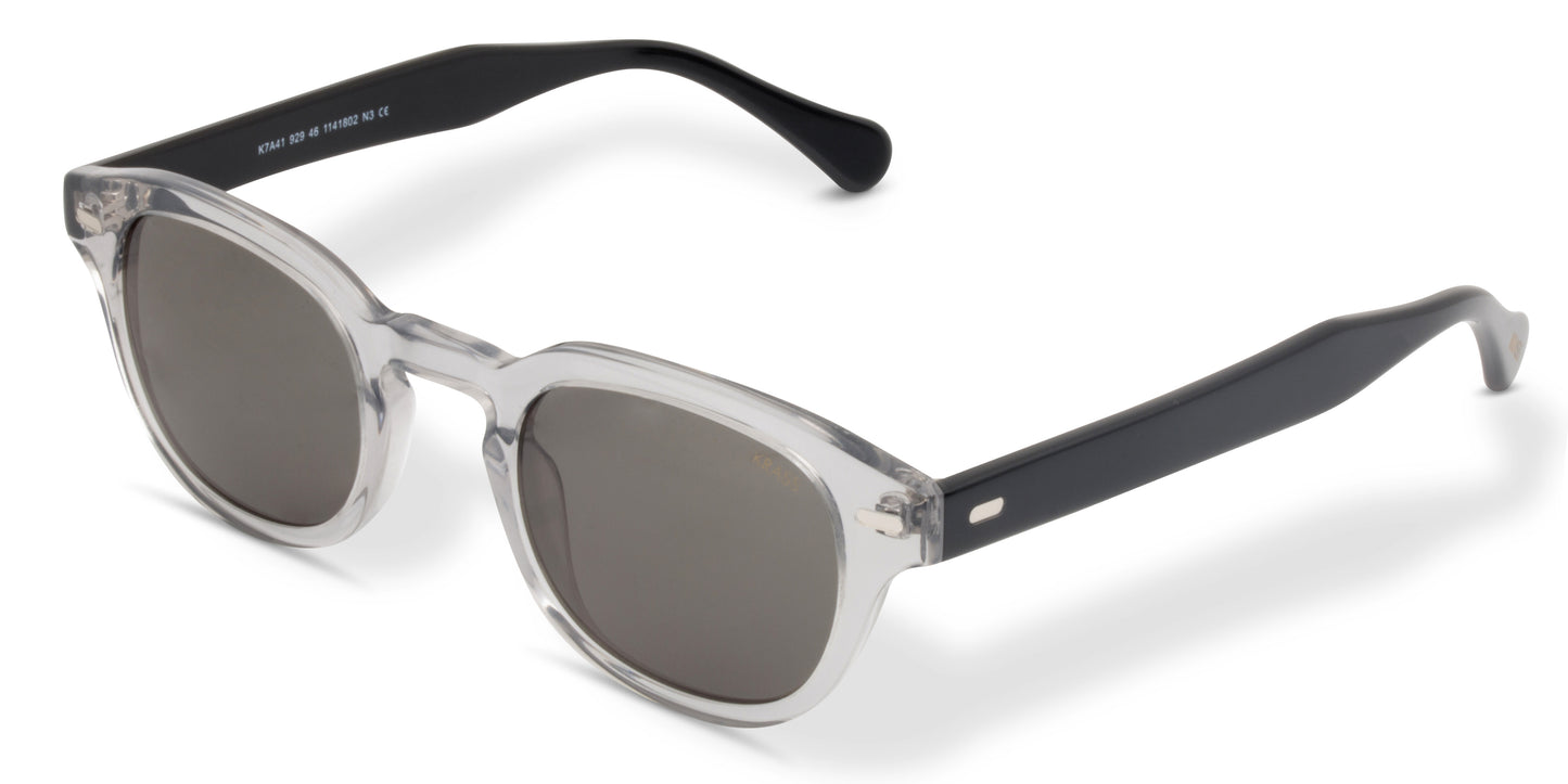 Ferrara - Grau transparent/Schwarz