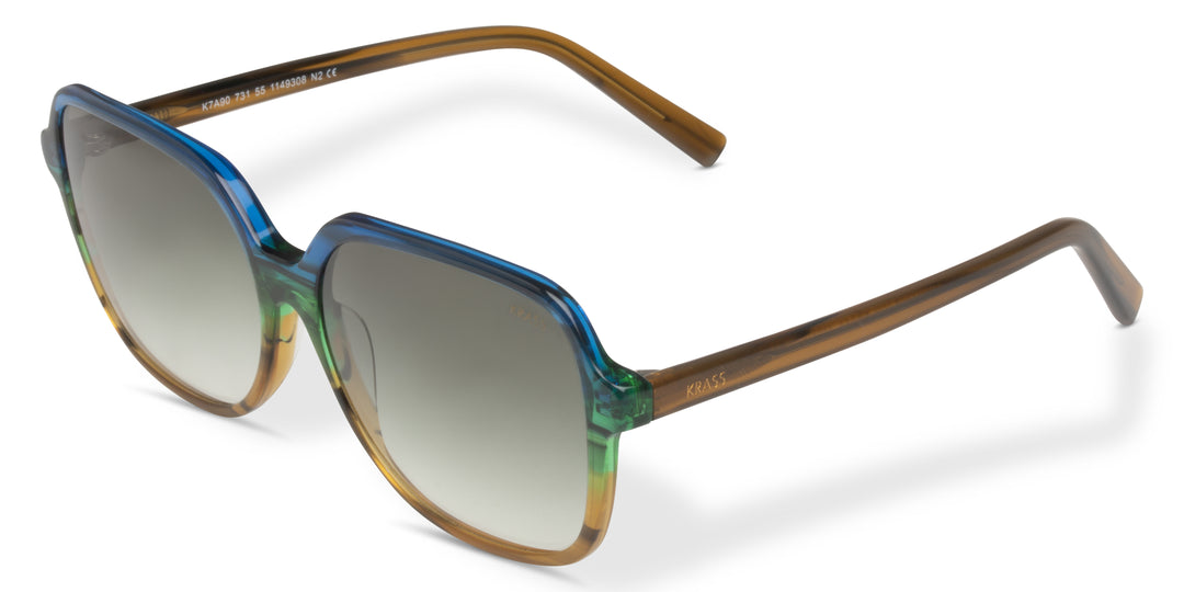 Hamptons - Blau/Orange